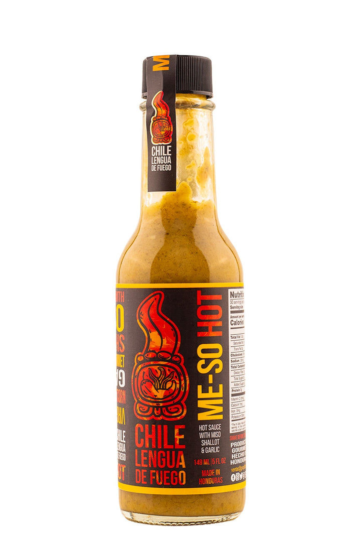 Me-So Hot Miso Shallot | Chile Lengua de Fuego K8