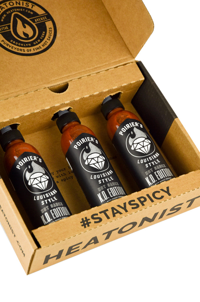 Dustin Poirier Hot Sauce - KO Edition 3 Pack U7