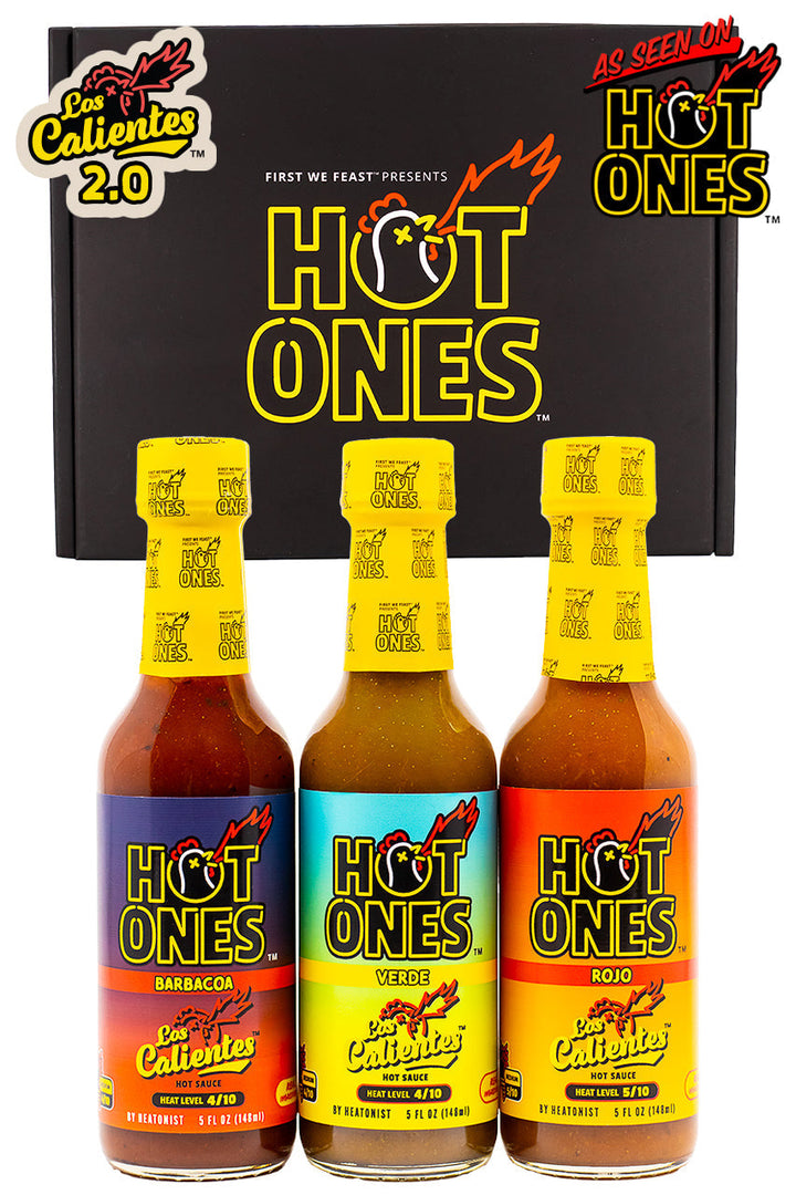 Los Calientes Trio Pack | Hot Ones Hot Sauce A3