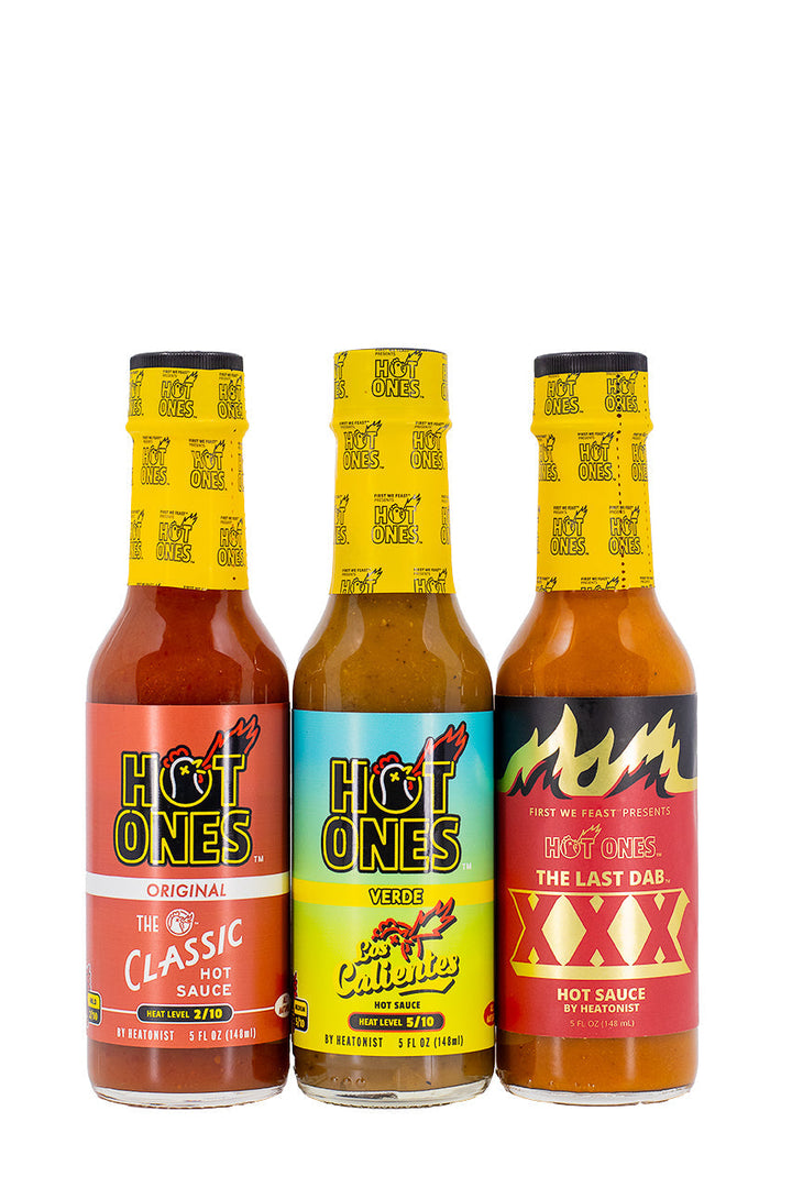 Hot Ones Trio Pack - Original | Hot Ones Hot Sauce Z7