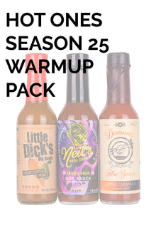 Hot Ones Hot Sauce Warmup Pack - Season 25 J4