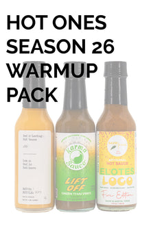 Hot Ones Hot Sauce Warmup Pack - Season 26 O9