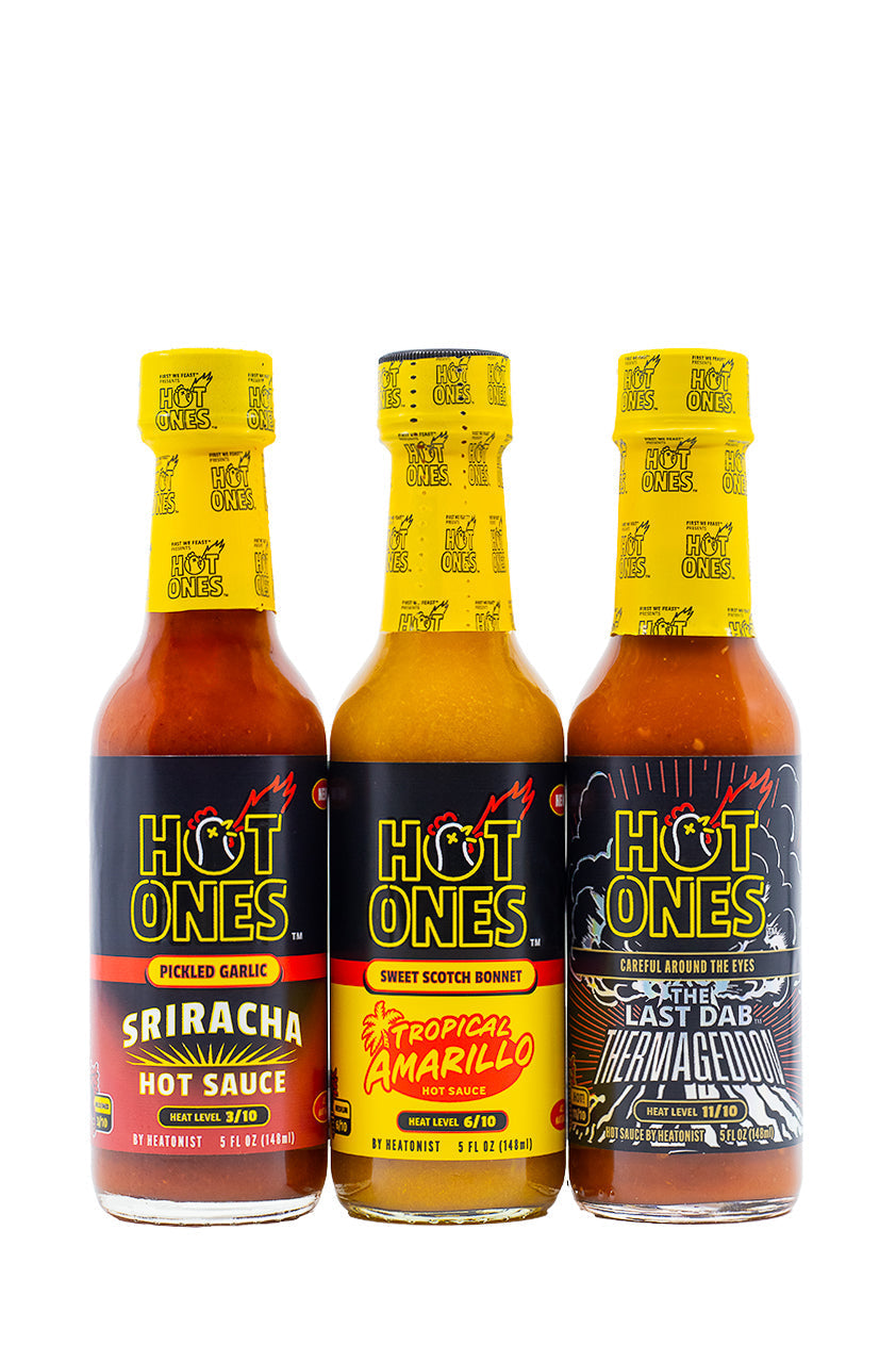 Hot Ones Hot Sauce Trio Pack - Season 29 T3