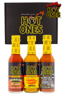 Hot Ones Hot Sauce Trio Pack - Season 30 E8
