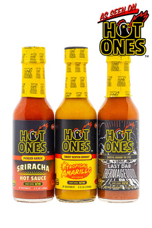 Hot Ones Hot Sauce Trio Pack - Season 30 E8