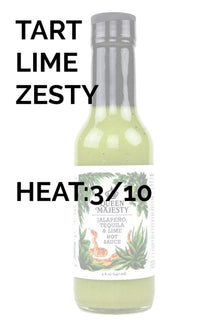 Jalapeno Tequila Lime Hot Sauce | Queen Majesty V7