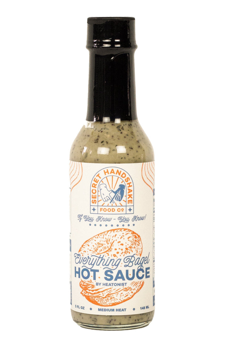 Everything Bagel Hot Sauce | Secret Handshake Food Co B6