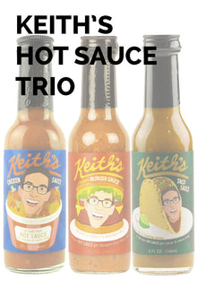 Keith's Hot Sauce Trio Pack C7