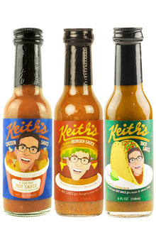Keith's Hot Sauce Trio Pack C7