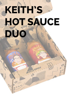 Chicken & Burger Hot Sauce Duo Pack | Keith's H0