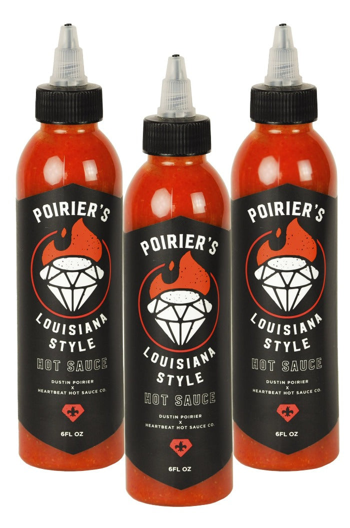 Dustin Poirier Hot Sauce 3 Pack | HEATONIST U8