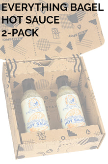Secret Handshake Food Co Everything Bagel Hot Sauce 2-Pack G9